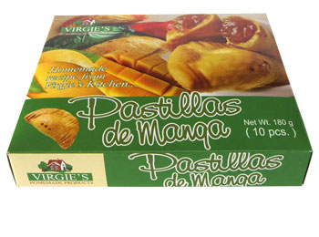 Virgie's Mango Tart or Pastillas de Manga