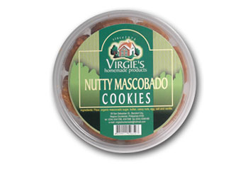 Virgie's Nutty Mascobado Cookies